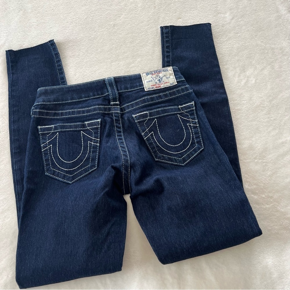 TRUE Religion Skinny Jeans Leggings Basic Allover Natural in 2S Body Rinse